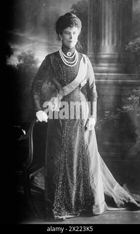 Queen Mary, 1911. Stock Photo