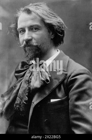 G. Charpentier, between c1910 and c1915. Shows French opera composer Gustave Charpentier (1860-1956). Stock Photo