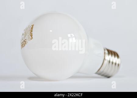 Philips light bulb Stock Photo