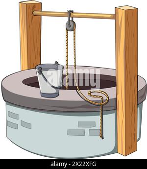 Well vector illustration Stock Vector