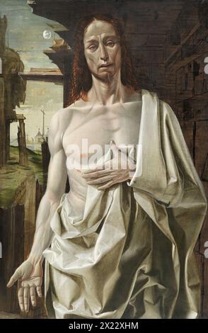 The Risen Christ, 1490. Stock Photo