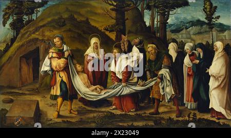 Christ's body carried to the Tomb, 1520. Stock Photo