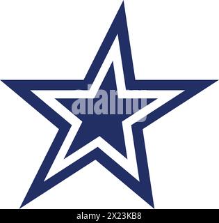 Star icons. Vector symbols star isolated on white background. Stock Vector