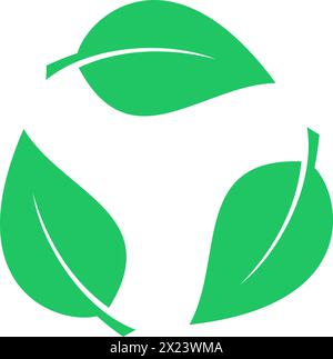 REDUCE, REUSE and RECYCLE icons as concept of reducing environmental ...