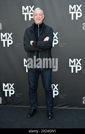 Milan, Italy. 19th Apr, 2024. Milan, Photocall on the occasion of the MXTP Launch Party. In the photo: Linus Credit: Independent Photo Agency/Alamy Live News Stock Photo