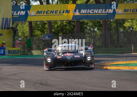 Imola Circuit, Bologna, Emilia-Romagna, Italy. 19th Apr, 2024. 2024 FIA World Endurance Championship, 6 Hours of Imola, Free Practice; Toyota Gazoo Racing Credit: Action Plus Sports/Alamy Live News Stock Photo