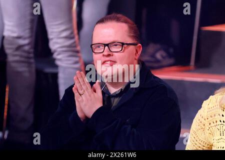 Sänger Angelo Kelly, Vater von Kandidat Gabriel Kelly, in der siebten ...