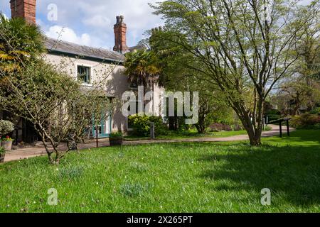 The Parsonage Gardens, Fletcher Moss botanical garden, Didsbury, Greater Manchester, England. Stock Photo