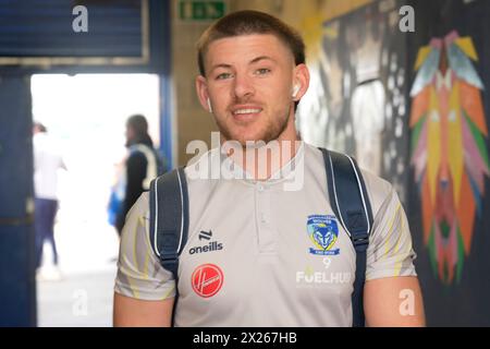 Warrington, UK. 20th Apr, 2024. Danny Walker of Warrington Wolves arrives at the stadium before the Betfred Super League Round 8 match Warrington Wolves vs Leigh Leopards at Halliwell Jones Stadium, Warrington, United Kingdom, 20th April 2024 (Photo by Steve Flynn/News Images) in Warrington, United Kingdom on 4/20/2024. (Photo by Steve Flynn/News Images/Sipa USA) Credit: Sipa USA/Alamy Live News Stock Photo