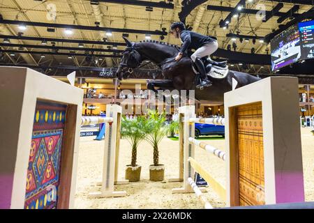 Riad, Saudi Arabia. 20th Apr, 2024. Equestrian sport, World Cup ...