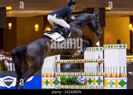 Riad, Saudi Arabia. 20th Apr, 2024. Equestrian sport, World Cup ...