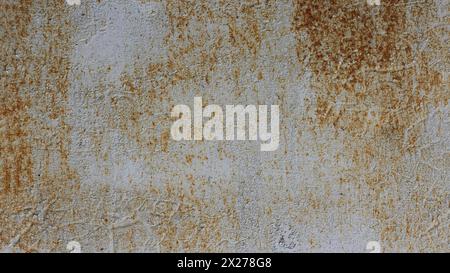 Corroded metal board. from a heavily rusty metal surface. Stock Photo
