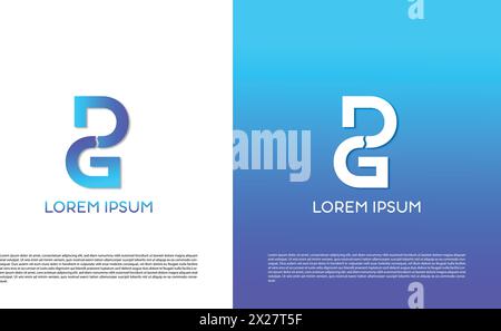 dg logo design,dg idea,dg technology logo,dg icon symbolled design element,dg minimalist logo, dg web logo,dg branding, luxury do logo,dg luxury Stock Vector