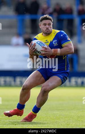 Joe Philbin of Warrington Wolves during the Betfred Super League Round ...
