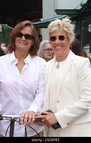 Bonnie Stoll, Diana Nyad 04/19/2024 The Hand & Footprint Ceremony honoring Jodie Foster held at the TCL Chinese Theatre in Los Angeles, CA Photo by Izumi Hasegawa/Hollywood News Wire Inc. Credit: Hollywood News Wire Inc./Alamy Live News Stock Photo