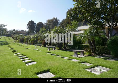 Culver City, California, USA 18th April 2024 Canaan at Hillside Memorial Park on April 18, 2024 in Culver City, Los Angeles, California, USA. Photo by Barry King/Alamy Stock Photo Stock Photo