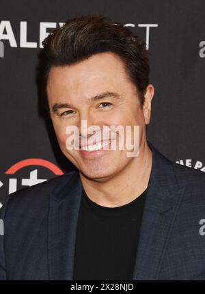 Hollywood, California, USA. 19th Apr, 2024. Seth MacFarlane arrives at Paley Fest LA 2024 - 'Family Guy' 25th Anniversary Celebration at Dolby Theatre on April 19, 2024 in Hollywood, California. Credit: Jeffrey Mayer/Media Punch/Alamy Live News Stock Photo