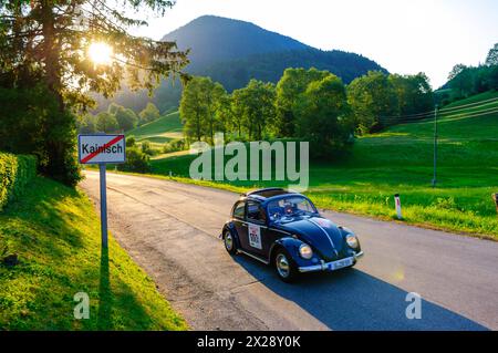 kainisch, austria, 20 july 2006, ennstal classic, competition for vintage cars, volkswagen beetle *** kainisch, österreich, 20. juli 2006, ennstal classic, wettbewerb für oldtimer, volkswagen käfer Copyright: xx Stock Photo