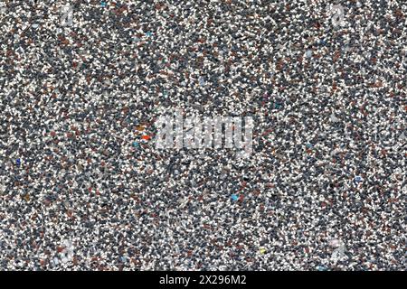 Colored Dark Stone Plaster Texture as Background Stock Photo