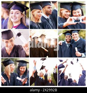 Composite collage picture image of female screaming man angry conflict ...
