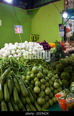 Mercado Jamaica in Mexico City, Mexico Stock Photo