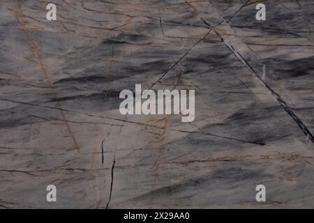 New quartzite background in adorable strict grey colour. Stock Photo