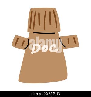 puppy wear - dog apparel. Can used for pets shop banner, flyer. Stock Vector