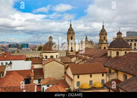 Catedral Primada de Colombia, La Candelaria, Bogota, Cundinamarca, Colombia, South America Stock Photo