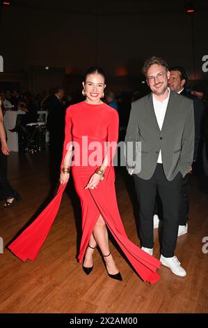 Rust, Germany. 19th Apr, 2024. Rust, Germany - April 19, 2024: Red Carpet - RADIO REGENBOGEN AWAD 2024 at Europa-Park with Lola Weippert Credit: Sipa USA/Alamy Live News Stock Photo