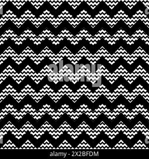 popular vintage zigzag chevron pattern vector background Stock Vector