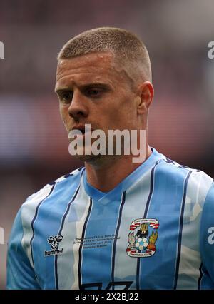 Coventry City's Jake Bidwell during the Sky Bet Championship match at Ewood Park, Blackburn