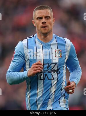 Coventry City's Jake Bidwell during the Sky Bet Championship match at Ewood Park, Blackburn