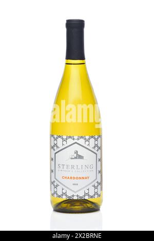 IRVINE, CALIFORNIA - 20 APR 2024: A bottle of Sterling Vinters Collection Chardonnay. Stock Photo