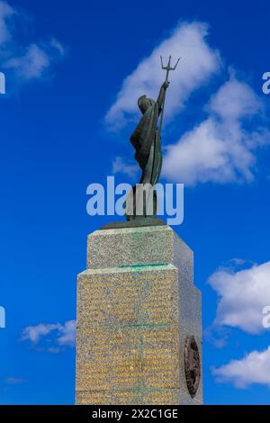 Liberation Monument, Port Stanley, Falkland Islands, United Kingdom Stock Photo