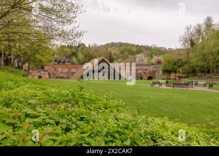 The Old Furnace, engineered by Abraham Darby in the 18th century ...