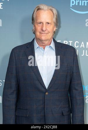 Jeff Daniels attends 'American Rust: Broken Justice' New York Screening at The Whitby Hotel in New York on March 26, 2024 Stock Photo