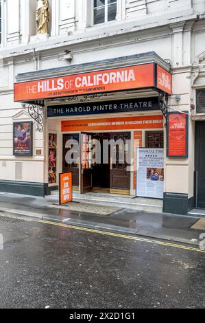 London, UK - March 22, 2024 :  The Harold Pinter Theatre. A West End theatre on Panton Street in the City of Westminster. London. UK. Stock Photo