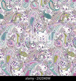 Textile grphic pattern artwork design Stock Vector