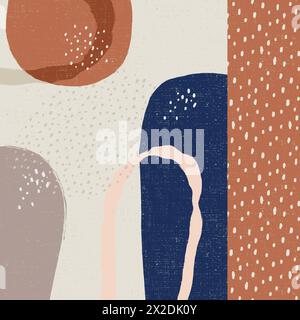 Textile grphic pattern artwork design Stock Vector