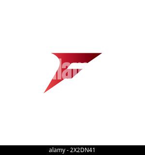 F Fash Logo. Letter F vector Illustration Stock Vector