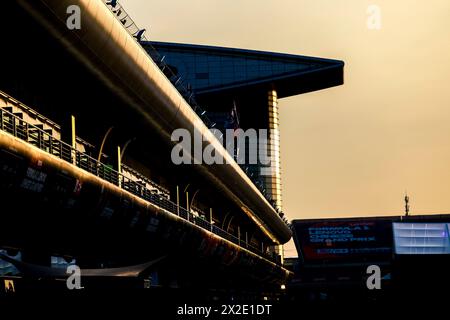 Shanghai, China. 18th Apr, 2024. George Russell (GBR) Mercedes AMG F1 ...