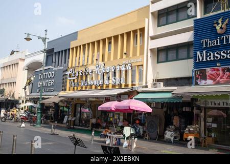 Khao San Road Bangkok Thailand Stock Photo