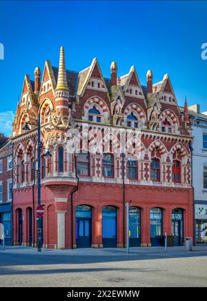 Daytime external view of the Elephant Tea Rooms post its refurbishment in Sunderland, Tyne & Wear, England, UK Stock Photo