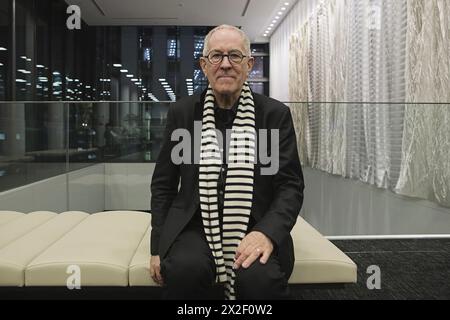 Portrait of Sir Peter Cook (architect) 15/12/2010 ©Isabella De Maddalena/opale.photo Stock Photo