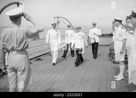 On 10 September 1943, HMS Warspite, HMS Valiant, and British destroyer ...