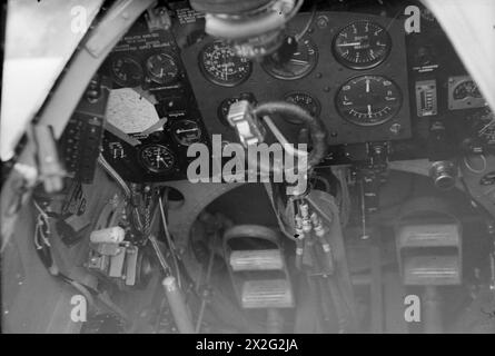 COCKPITS OF FLEET AIR ARM AIRCRAFT. SEPTEMBER 1943, ARBROATH. - The ...