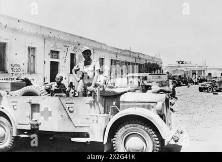 Tobruk (North Africa). June 1942. In Tobruk reconquered. In the