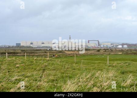 BAE Systems submarine building, Barrow-in-Furnace, Cumbria, UK Stock Photo