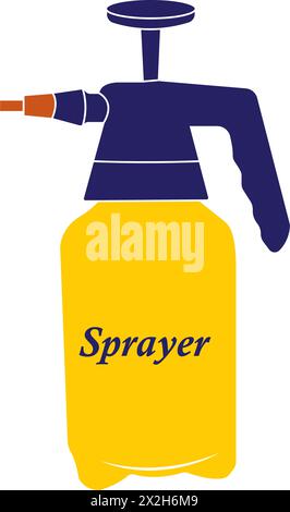 Sprayer Simple vector icon. Illustration symbol design template for web ...