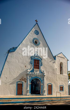 05 27 2011 Vintage Old Portuguese Time Church of our lady of the rosary, daman, union territory India Asia Stock Photo